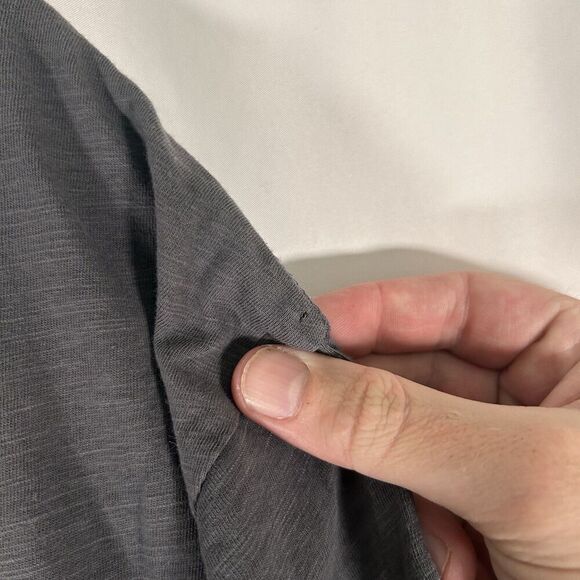 Wildfox T Shirt Women's XL Grey Sunday Short Sleeve Crew Neck 100% Cotton - Picture 6 of 8